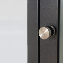 Standard fitting when prepared for external grille